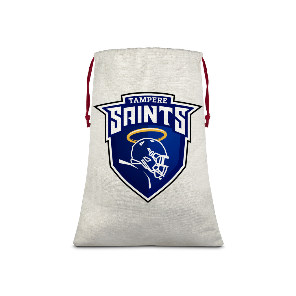 Saints Sublimation Linen Drawstring Sack